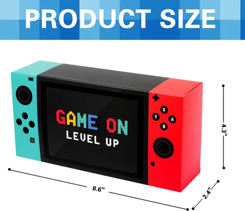 Miniatura 3 de Cajas de regalo para fiestas de videojuegos, 12 unidades, cajas de regalo con temática de juego para niños, suministros de fiesta de cumpleaños