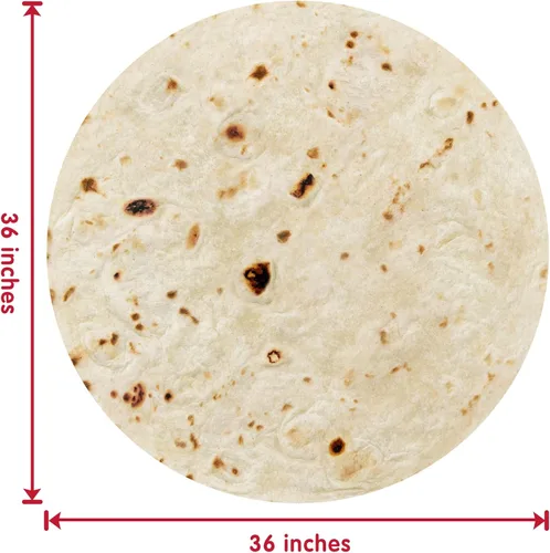 Miniatura 7 de Jorbest Manta envolvente de tortilla de burrito, regalos para bebé recién nacido, manta de bebé de tortilla, regalos divertidos para baby shower