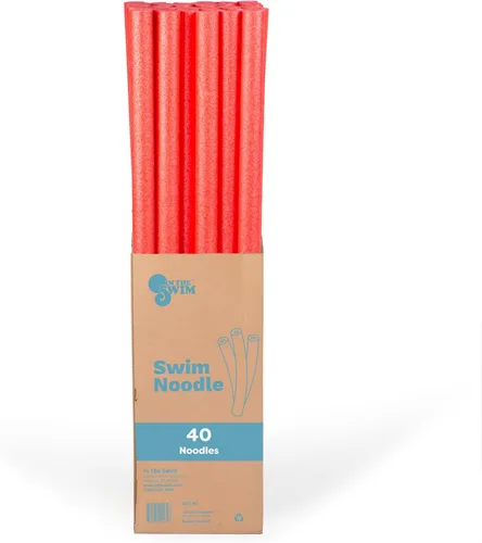 Miniatura 12 de In The Swim Fideos de piscina – Fideos de espuma grandes suaves para mayor flotabilidad – Dispositivo de entrenamiento flotante, ayuda para Azul