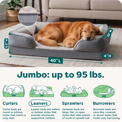 Miniatura 3 de Furhaven - Cama ortopédica para mascotas para perros y gatos, comodidad perfecta, con ondas, terciopelo de felpa con funda extraíble lavable