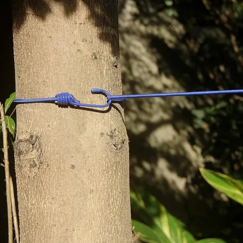 Miniatura 4 de HAWATOUR Clothesline - Equipo de campamento, tendedero retráctil portátil con 12 pinzas para la ropa para viajes y vehículos recreativos, accesorios