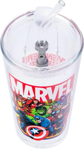 Miniatura 3 de Silver Buffalo Marvel Avengers con Iron Man, Hulk, Capitán América, Thor, Black Widow, Black Panther, Scarlet Witch, Vision, Falcon, y Hawkeye