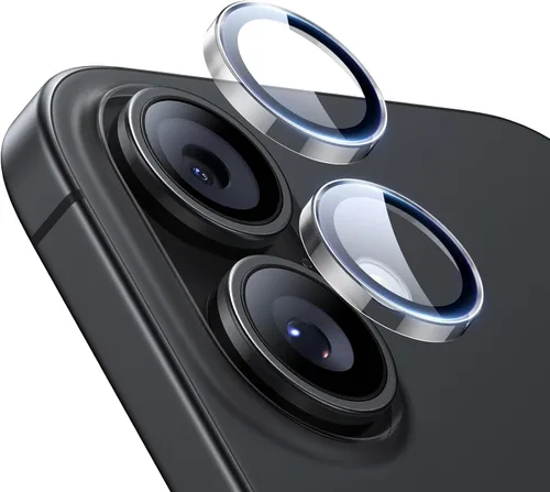 Miniatura 11 de ESR Protector de Lente de Cámara para iPhone 15/15 Plus/14/14 Plus, Protectores de Lente Individuales Ultrarresistentes HD, Resistente a Arañazos