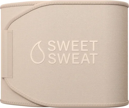 Sweet Sweat - Faja reductora de cintura de la serie Toned - Cinturón de fitness premium para mejorar la sudoración para mujeres y hombres - 5 tallas