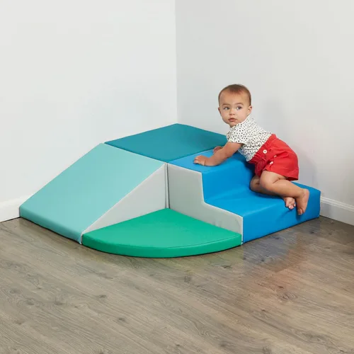 Miniatura 9 de SoftScape Escalador de Esquina para Tiempo de Juego de Niños Pequeños, Estructura de Juego Activo Interior para Niños Pequeños y Niños, Espuma Suave