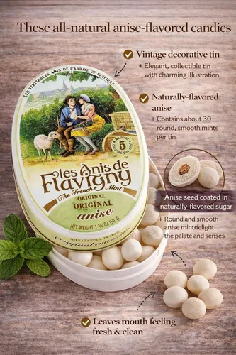 Miniatura 3 de Caramelo duro con sabor a anís 1.76 oz por Les Anis de Flavigny