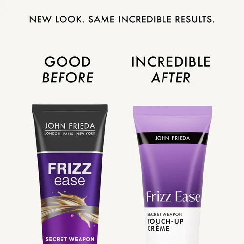 Miniatura 2 de John Frieda Frizz Ease Secret Weapon - Crema de retoque para cabello encrespado, crema suavizante antiencrespamiento con aceite de aguacate, 4 onzas