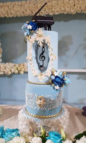 Miniatura 5 de pastel de encaje de boda comestible silicona hornear encaje Mat fondant impresión textura encaje decoración molde azúcar artesanía glaseado caramelo