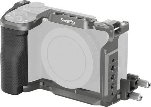 Miniatura 10 de SmallRig ZV-E10 II Kit de jaula para Sony ZV-E10 II con abrazadera de cable para HDMI, placa de liberación rápida incorporada para Arca, zapata fría