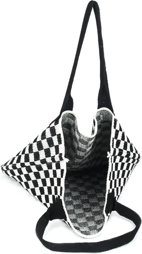 Miniatura 23 de Bolsas de ganchillo para mujer, bolsa de mano de playa de verano, bolsa de hombro de gran capacidad, bolsa de hobo estética, bolsa de punto, bolsa