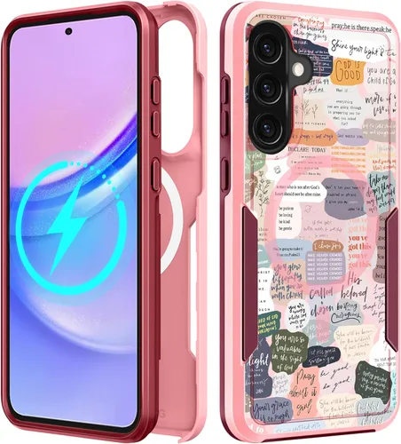 Miniatura 36 de Funda para Moto G 5G 2024 – Compatible con MagSafe para mujeres y niñas, bonita funda protectora magnética para teléfono, diseño femenino Kawaii