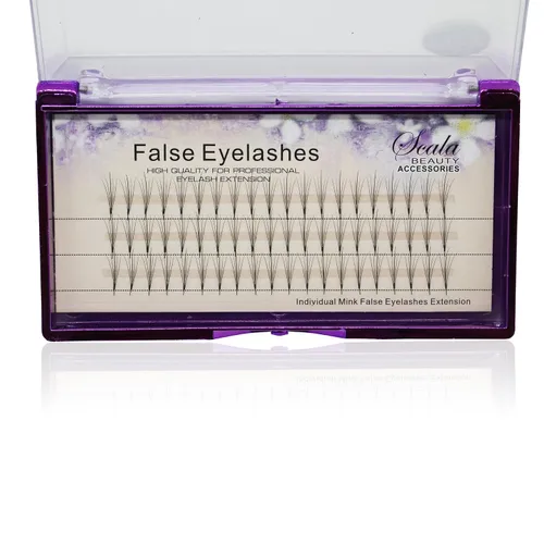 Miniatura 8 de Bodermincer 0.315-0.630 in para elegir 5 raíces, 60 piezas de 0.003 in de grosor, pelo de visón, rizo C, extensión de pestañas, pestañas postizas
