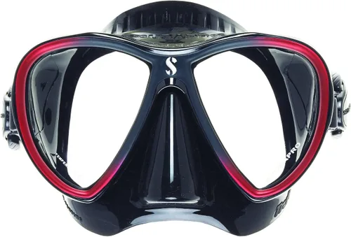 Miniatura 2 de Scubapro Synergy 2 Trufit Twin Lens Mask - Black/Red
