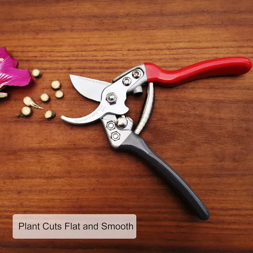 Miniatura 6 de TONMA Tijeras de Podar [Fabricadas en Japón] Tijeras Profesionales Premium de 7.5 Pulgadas para Jardín y Plantas con Mango Ergonómico, Tijeras