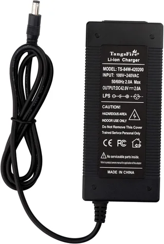 Miniatura 7 de Cargador eléctrico de scooter de 42 V 2 A para batería de litio de 36 V, compatible con Gotrax Jetson Hiboy, adaptador de CC de repuesto Escooter