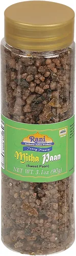 Miniatura 7 de Rani Mitha Paan (Sweet Paan) Tarro de PET de 3.1 oz (90 g) ~ Tratamiento digestivo indio después de la comida Vegano Apto para gluten Sin OMG