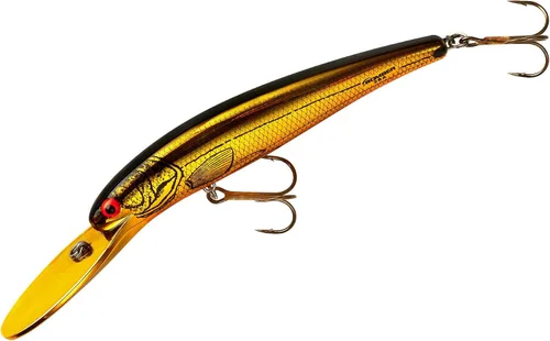 Miniatura 11 de Bomber Señuelos Long A Slender Minnow Jerbait Señuelo de Pesca a rayas (Baby Striper)