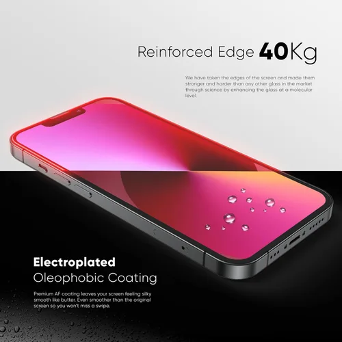 Miniatura 4 de FLOLAB NanoArmour - Protector de pantalla para iPhone 11 Pro Ultra Clear el mejor vidrio templado para iPhone, duradero, suave como mantequilla