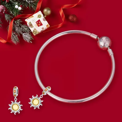 Miniatura 3 de VOROCO Atrapasueños con diseño de estrella de café y luna para pulsera de plata de ley 925 y cuentas para pulsera y collar, joyería de bricolaje