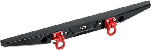 Miniatura 5 de LCX Racing 1/10th RC Crawler Car CNC mecanizado aleación de aluminio parachoques trasero para Traxxas TRX4 TRX6 Axial SCX10 SCX10 II 90046 90047