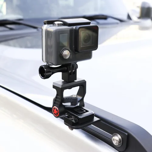Soporte de montaje de cámara de acción GoPro para Ford Bronco 2021 2022 2023 2024 2025 Accesorios exteriores de 2/4 puertas, capó, mira de sendero,
