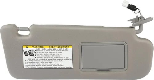 Miniatura 16 de Visor de sol para pasajero derecho gris sin techo solar para 2002-2005 para Dodge para Ram 1500, 2003-2005 para Dodge para Ram 2500, 2003-2005