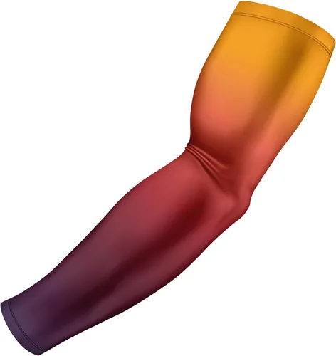 Miniatura 27 de B-Driven Sports Sleeve Pro-Fit - Manga de compresión para hombres y mujeres - Manga de brazo de baloncesto y voleibol - Individual Galaxia