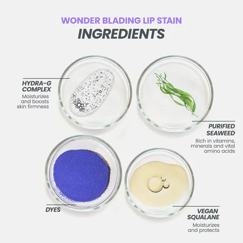 Miniatura 5 de Wonderskin Wonder Blading Mancha de Labios Todo el Día Mascarilla Despegable y Kit Revelador - Tinte de Labios Nude Duradero e Impermeable, Kit
