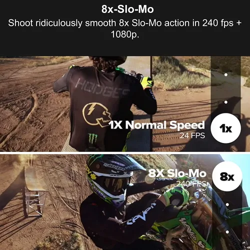 Miniatura 7 de GoPro HERO8 Black - Cámara de acción impermeable con pantalla táctil 4K Ultra HD Video 12MP Fotos 1080p Estabilización de transmisión en vivo