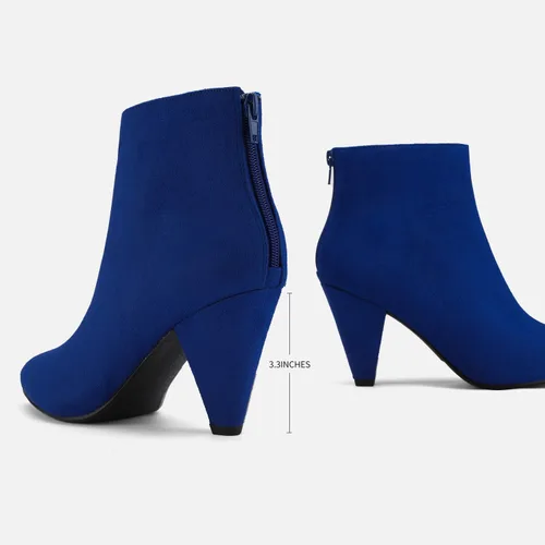 Miniatura 4 de DREAM PAIRS - Botas de tacón alto de aguja y punta fina para mujer