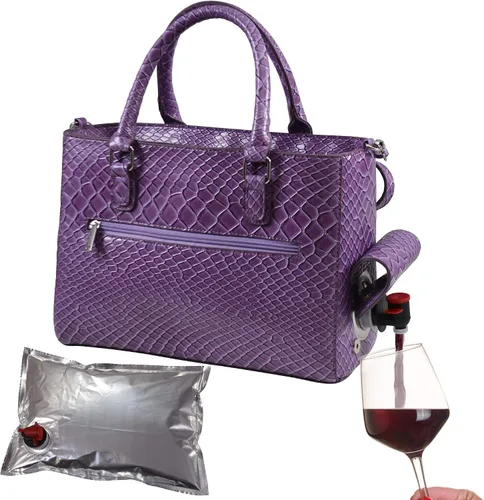 Miniatura 16 de Primeware – Bolsa aislante para bebidas con bolsa de 3 litros Almacenamiento térmico caliente y frío Dispensador portátil para vino, cócteles