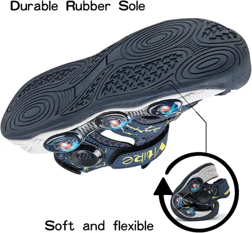 Miniatura 5 de VITUOFLY Sandalias para niños al aire libre senderismo deportes sandalias niñas piscina playa zapatos de verano zapatos de agua zapatillas