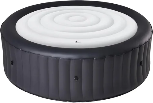Miniatura 11 de Cubierta Inflable para Jacuzzi Tapa de Ahorro de Energía para Jacuzzi al Aire Libre, Cubierta Protectora Resistente al Viento e Impermeable