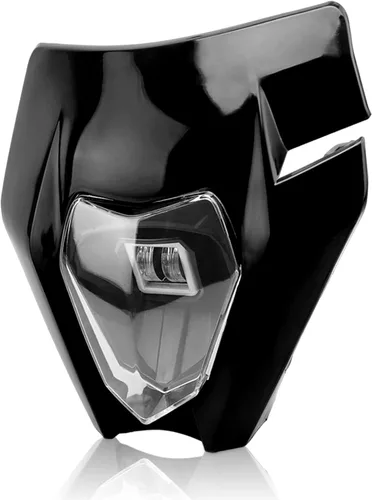 Miniatura 10 de Faro delantero LED para Dirt Bike, kit de lámpara de cabeza universal para motocicletas compatible con Motocross, Pit Bike, Enduro, ATV, Supermoto