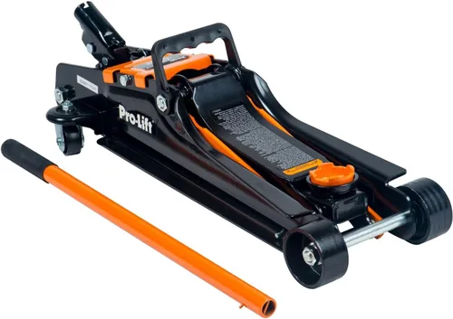 Miniatura 4 de Gato hidráulico de bajo perfil Pro-Lift F-767, color gris, capacidad para 2 t