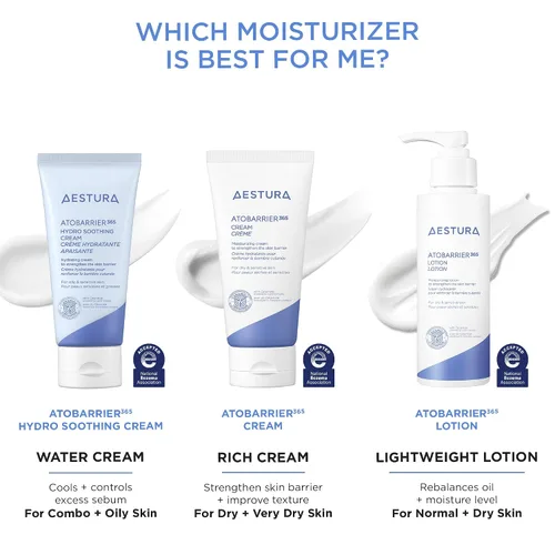Miniatura 9 de AESTURA ATOBARRIER365 - Crema hidratante hidratante refrescante con ceramidas y ácido hialurónico para reparación de barrera de humedad de la piel