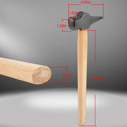 Miniatura 6 de Herrero Hammer Eye Punch Top Herramientas utilizadas con un golpeador ideal para forja en caliente