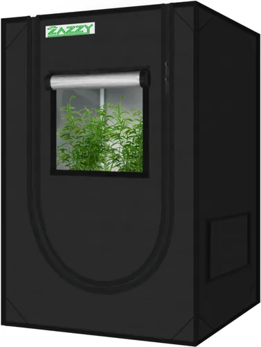 Miniatura 12 de zazzy Carpa de Cultivo 18"x30"x36" Hidropónica de Servicio Pesado Cuarto Oscuro Reflectante Mylar Carpas de Cultivo con Ventana y Bandeja de Piso