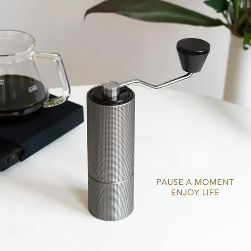 Miniatura 6 de TIMEMORE Chestnut C2 - Molinillo de café manual de 0.88 oz con fresas cónicas de acero inoxidable CNC, ajuste interno ajustable, posicionamiento