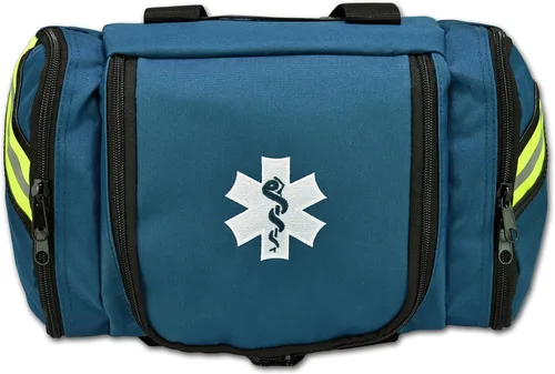 Miniatura 6 de Lightning X Value Compact Medic First Responder EMS/EMT - Bolsa de trauma con kit de llenado básico A, color azul