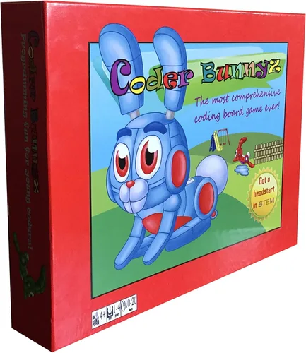 ¡El juego de mesa de codificación STEM más completo de la historia! Aprende todos los conceptos que necesitas en programación de computadoras en una