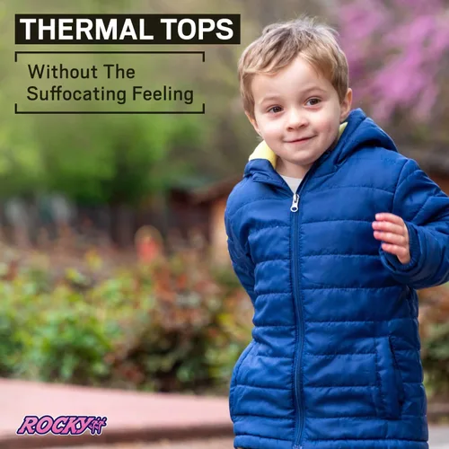 Miniatura 9 de Rocky Ropa interior térmica para niños, ropa interior larga para niños, capa base para clima frío/esquí