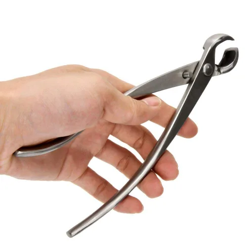 Miniatura 5 de Cortador de perilla de acero inoxidable, cortador de bonsái, cortador cóncavo, herramienta de jardinería de 8.268 in, pinzas todas fueron fabricadas
