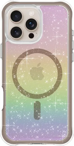 Miniatura 18 de ORNARTO Air Case para iPhone 16 Pro Max Transparente, Compatible con MagSafe, Funda de Protección contra Caídas de Grado Militar con Air-Pink Rosa