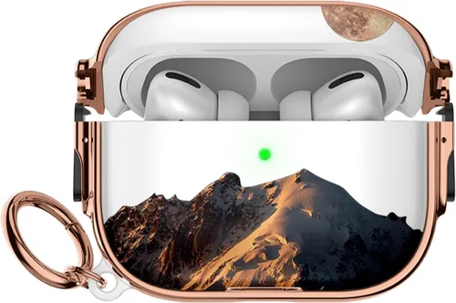 Miniatura 52 de Maxjoy para Funda Linda de AirPods 2 (2019) con Bloqueo de Seguridad, Compatible con Funda de AirPod de 2ª Generación de Mármol para Mujeres