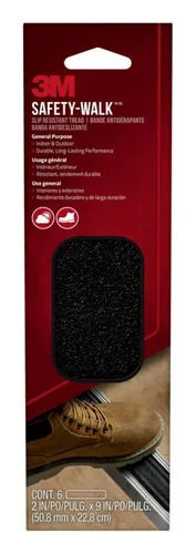 Miniatura 9 de 3M Cinta antideslizante Safety-Walk, 4 pulgadas x 15 pies, cinta antideslizante, se adhiere sin arrugas, curvatura, desgarros, encogimiento