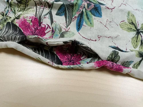 Miniatura 5 de Ladyful Vestido camisero de lino y algodón con botones y estampado casual para mujer