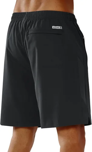 Miniatura 2 de NORTHYARD Pantalones cortos deportivos para correr para hombre, 5 pulgadas, 7 pulgadas, 9 pulgadas, entrenamiento, gimnasio, tenis, secado rápido