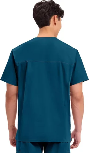 Miniatura 49 de Cherokee WW Professionals WW695 - Camisa de uniforme sanitario para hombre, con cuello en V