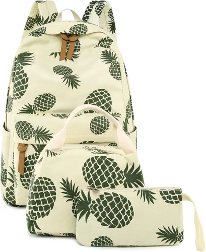 Miniatura 18 de Joyfulife Mochilas para niñas, mochilas para niños, mochilas para adolescentes, mochila para estudiantes escolares con lonchera, bolsas para lápices